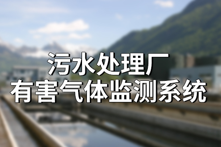 污水處理廠有害氣體監(jiān)測