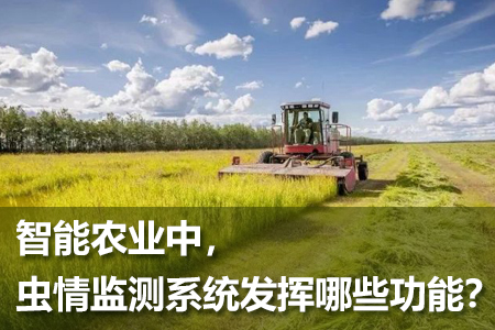 智能農(nóng)業(yè)中，蟲情監(jiān)測系統(tǒng)發(fā)揮哪些功能