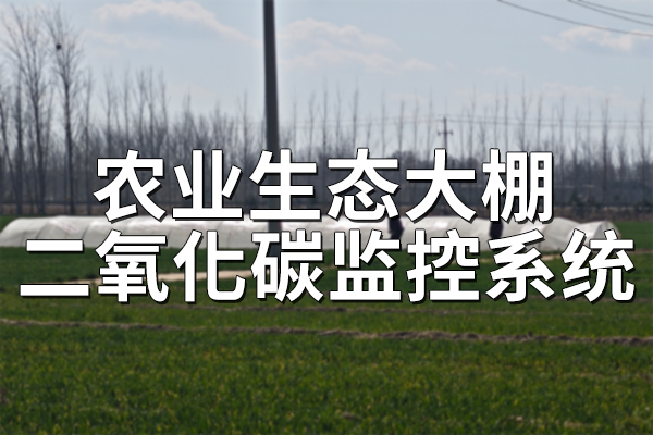 農(nóng)業(yè)生態(tài)大棚二氧化碳監(jiān)控系統(tǒng)解決方案