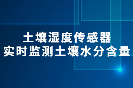 土壤濕度傳感器