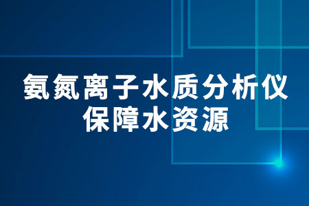 氨氮離子水質(zhì)分析儀