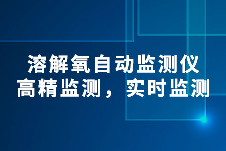 溶解氧自動監(jiān)測儀