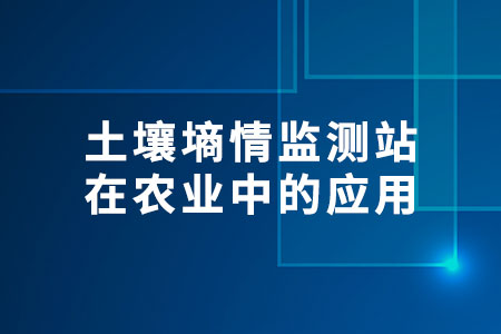 土壤墑情監(jiān)測站在農(nóng)業(yè)中的應(yīng)用