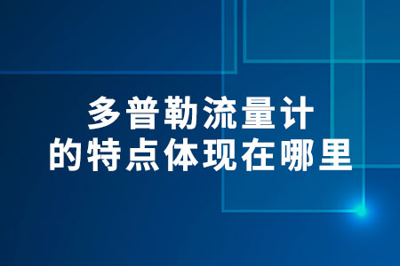 多普勒流量計(jì)的特點(diǎn)