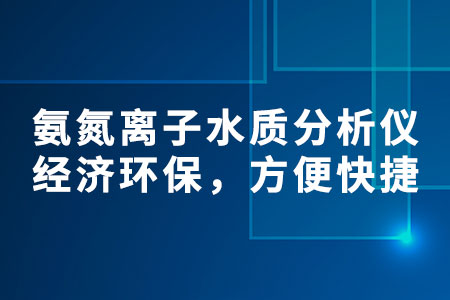 氨氮離子水質(zhì)分析儀